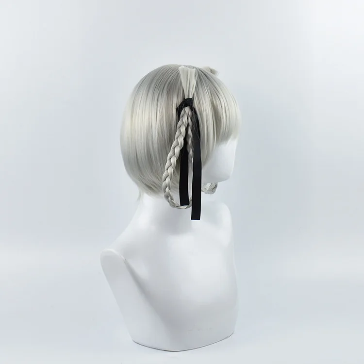 Kakegurui косплей парик волос длинные momoboami kirari серые волосы ролевые игры Хэллоуин