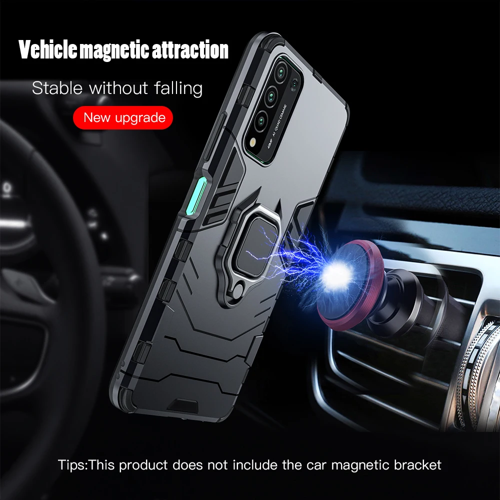 KEYSION Shockproof Case For Honor 10X Lite 20 10i 8X Phone Cover for Huawei P40 Pro P Smart 2021 Y7A Y9A Y8S NOVA 8 SE P30 Lite