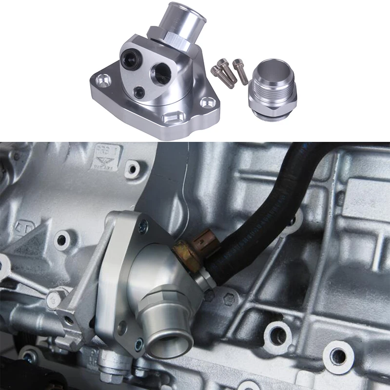 

Swivel Neck Thermostat Housing For Honda K Series K20 K24 Radiator Hose K Swap Car Cooling System Replacement Accessories