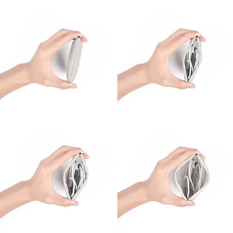 Маленький мини кошелек BUBM для монет сумка денег хранения ключей наушников