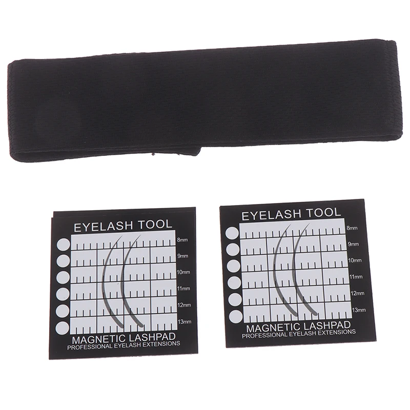 

NEW Eyelash Headsacrf Lash Pad For Eyelash Extension Tool(1xHeadband+4xMagnetic Suspension Pad) Magnetic Headband Lash Pallet