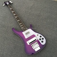 stock 4 string rick electric bass purple free shipping real photos factory wholesale and retail