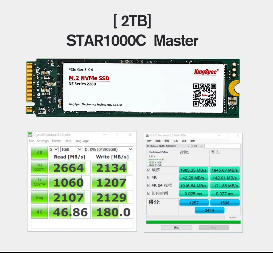 KingSpec M.2 SSD 500 ГБ 512 ГБ PCI-e3.0X4 сигнала NVMe жесткий диск HDD HD 22X80 SSD M2 внутренний жесткий диск для ноутбуков планшетов