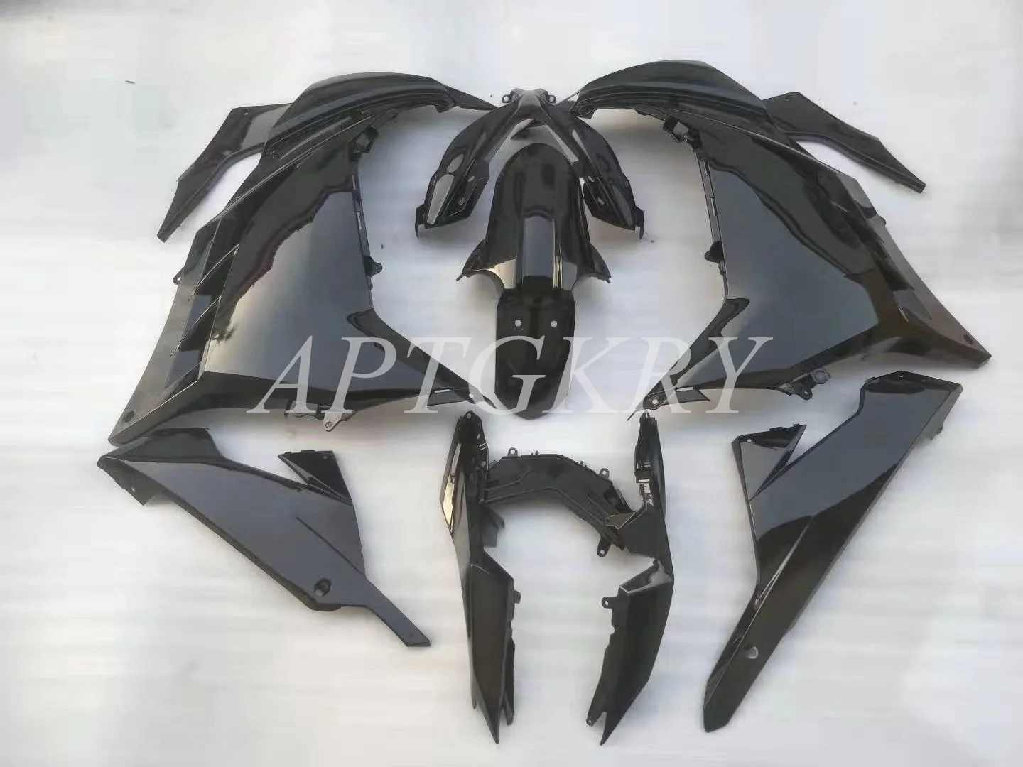 

New ABS Motorcycle Full Fairing Kits Fit For Kawasaki Ninja300 ZX300R EX300 300R 2013 2014 2015 2016 2017 Black Bright