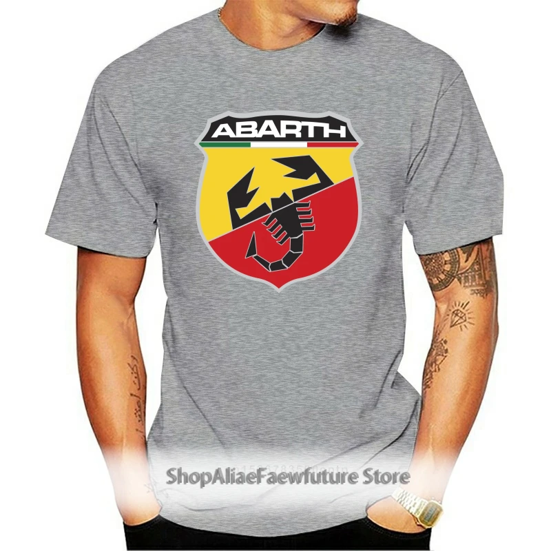 

Men T Shirt Classic Abarth Splatter Shield Scorpion Funny t-shirt Novelty Tshirt Women