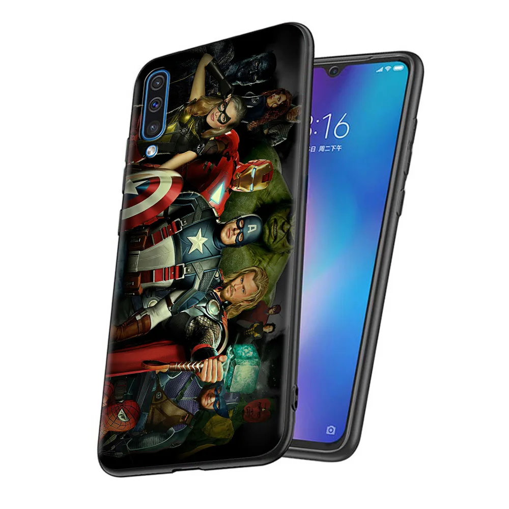 Для Samsung Galaxy A50 A70 A10 A30 M31 A20e A40 M30s M51 M31s A30s A20s A20 M62 M52 M32 5G M22 M21 Marvel Мстители война