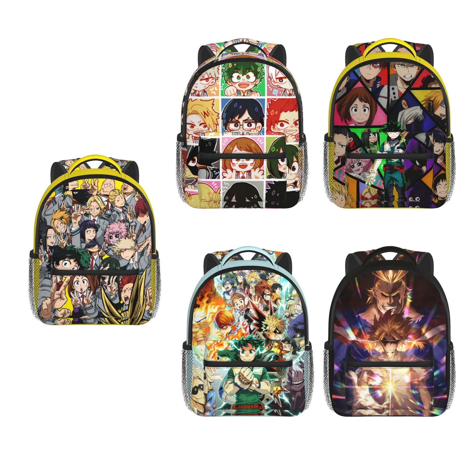 

Рюкзак для малышей 12 дюймов с аниме мой герой академия, рюкзак для дошкольного возраста с удобными регулируемыми ремешками и сетчатым карма...