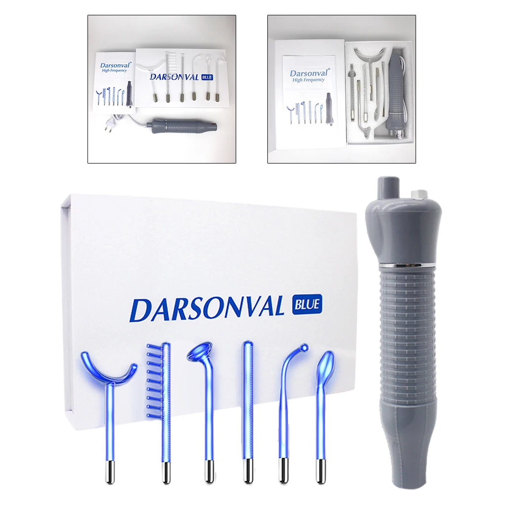 

High Frequency Device Electric Therapy Current Bar Glass Tube Acne Treatment Facial Machine Acne Remover Spa Beauty Machine