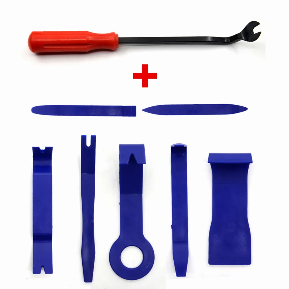 Новинка 2020 портативный автомобильный радиоприемник панель двери зажим отделка