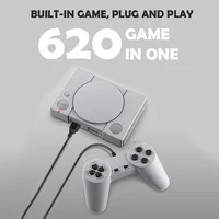 8 bit retro tv video gaming console with 2 game controller gamepad build in classic games portable handheld game player