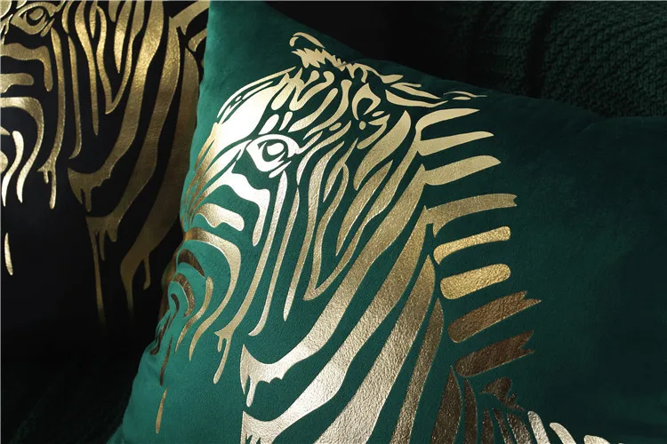 

Avigers Luxury Blue Green Cushion Covers Decorative Pillow Cases Throw Pillowcases 45 X 45 Cushion for Sofa Bedroom