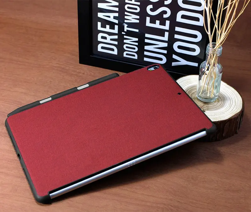 Red WOW чехол-карандаш для iPad 9,7 чехол прозрачный мягкий край задняя крышка для iPad 9,7 5th 6th Gen клавиатура Apple - Цвет: Red