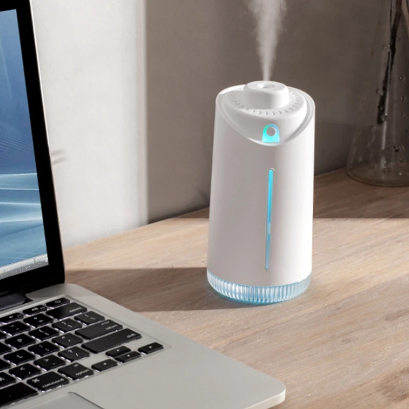 

USB Mini Aromatherapy Humidifier Diffuser Colorful LED Light Air Humidifier for Home Office Car Degger 280ML