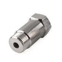 1pcs m18x1 5 o2 oxygen sensor extender spacer joints converter stainless steel