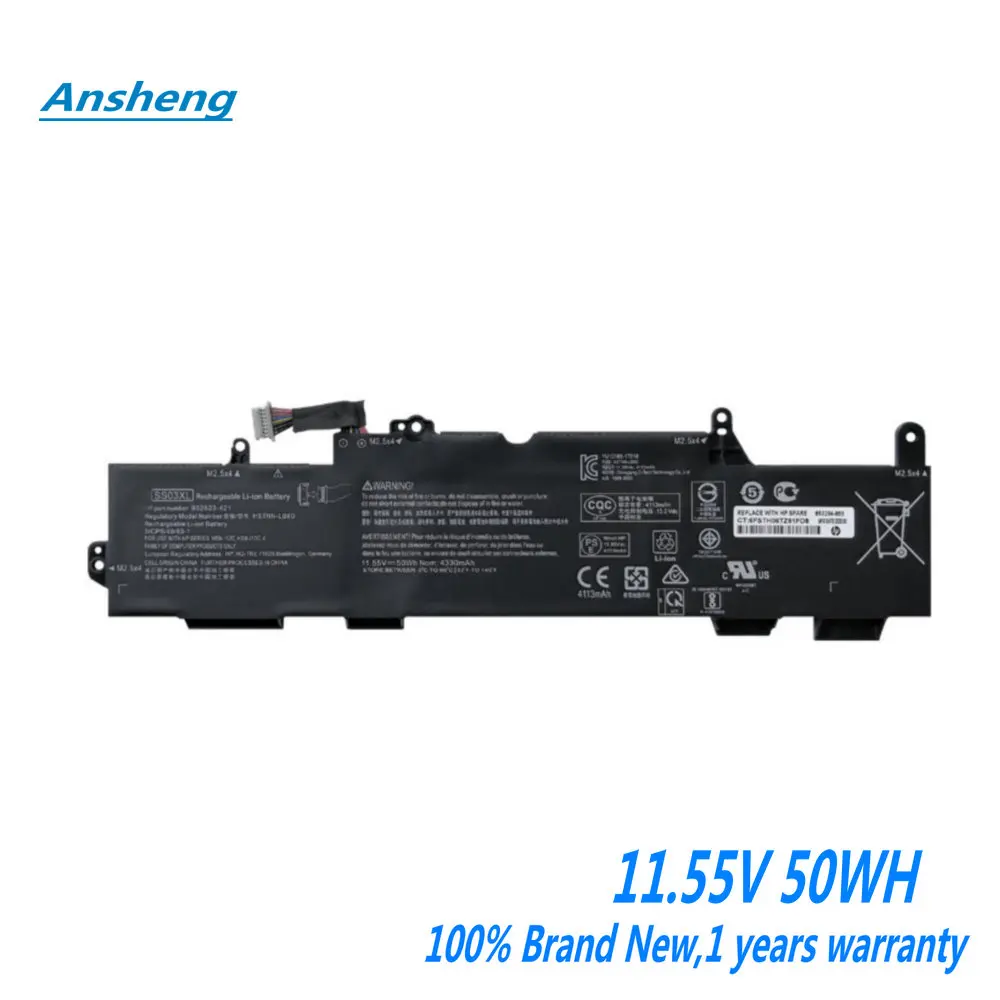 

High Quality SS03XL Laptop Battery For HP EliteBook 730 735 740 745 755 830 840 846 G5 ZBook 14u G5 HSN-I12C HSN-I13C-4 / I13C-5