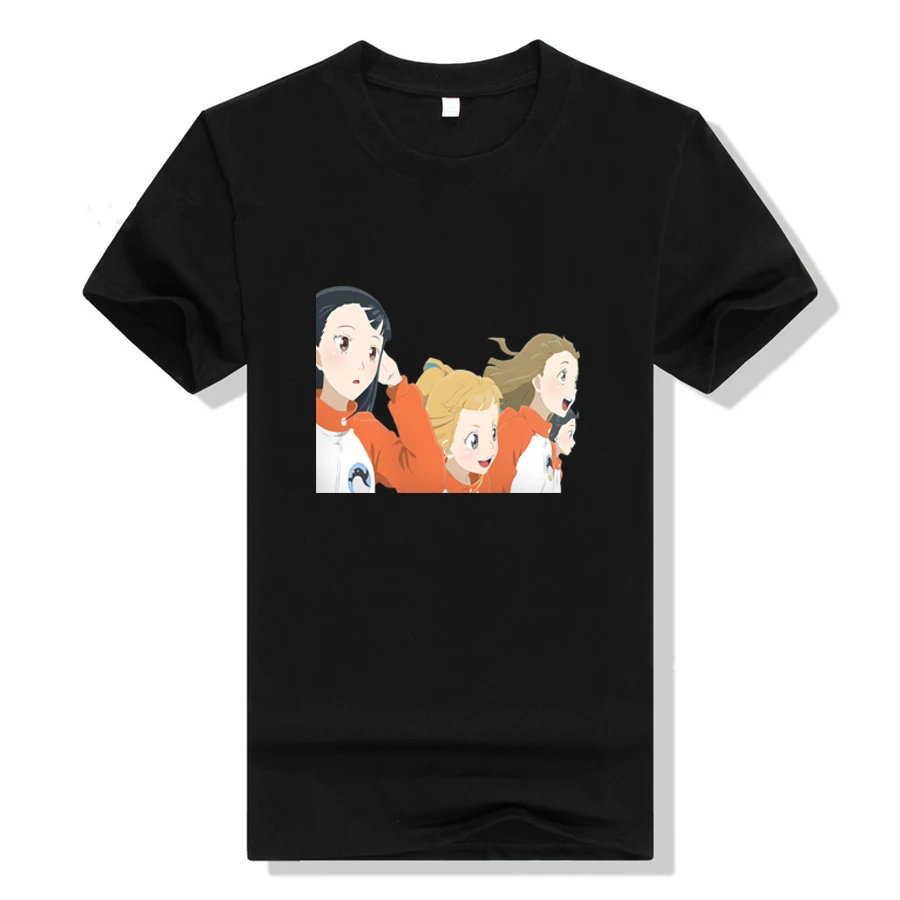 Футболка мужская с коротким рукавом Летняя Повседневная рубашка принтом аниме A