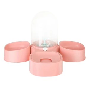 Pet Cat Dog Bowl Fountain Automatic Food Water Container Feeder Dispenser Drinking Bottle Pet Products 2020  Dog Water Bowl