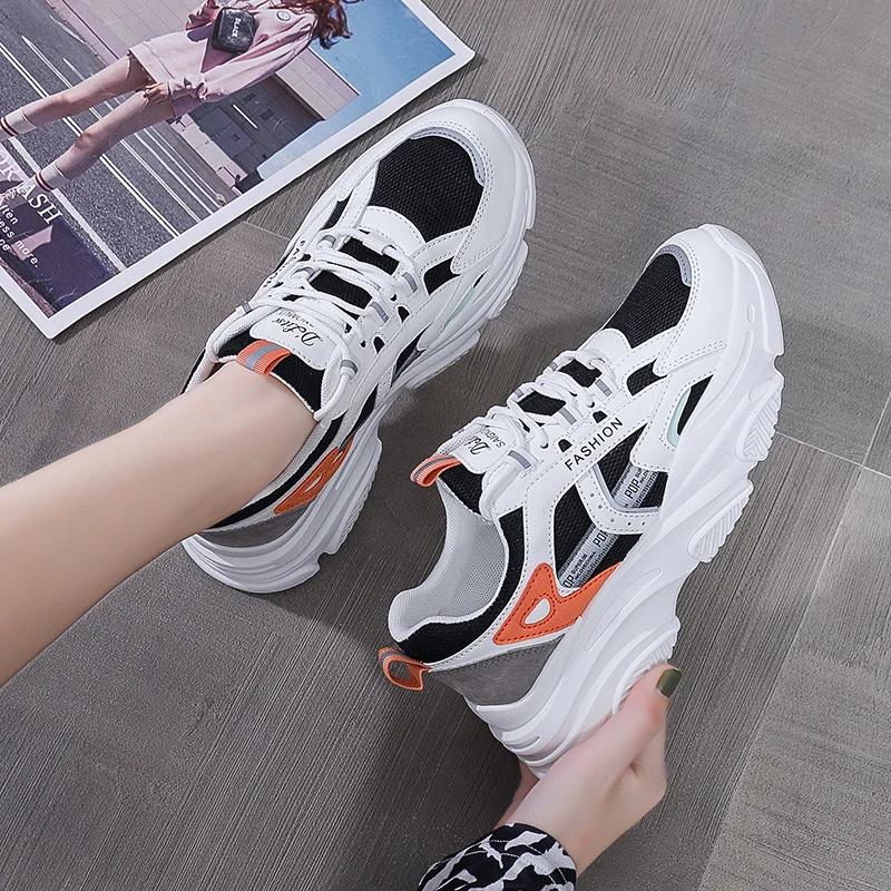 

Женские кроссовки 2022, Весенняя Высококачественная обувь из вулканизированной кожи с низким вырезом, модная повседневная Нескользящая унив...