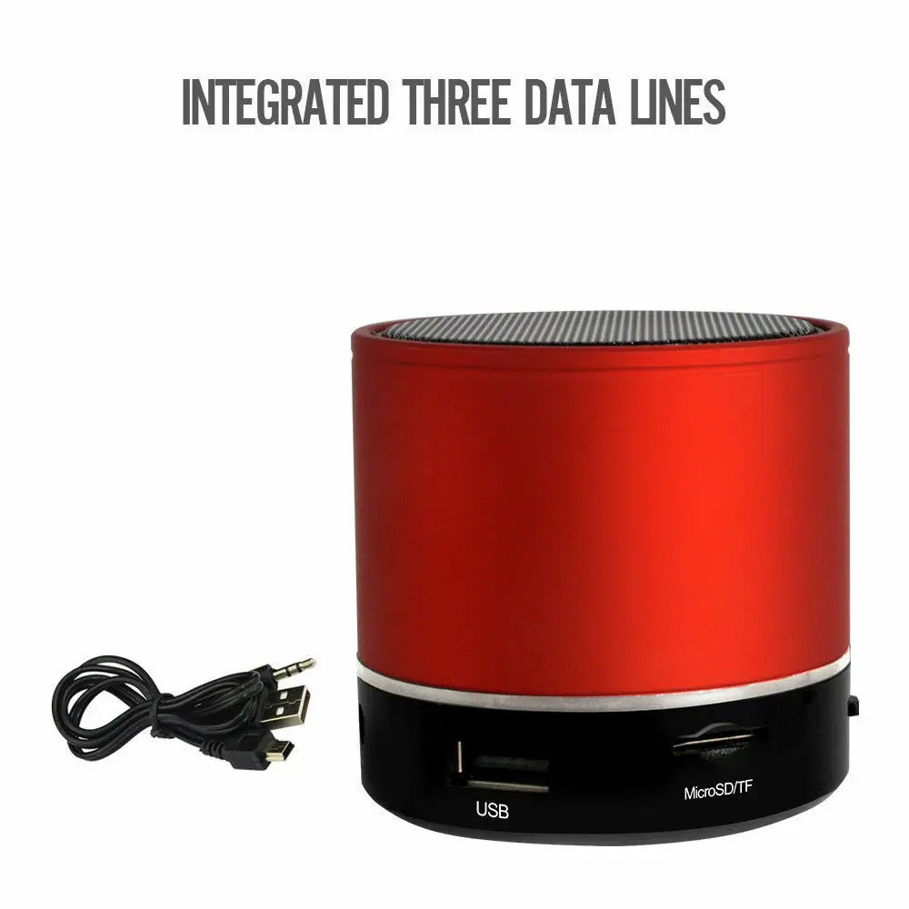 Мини Колонка Беспроводная портативная с поддержкой Bluetooth 2019|Портативные колонки|