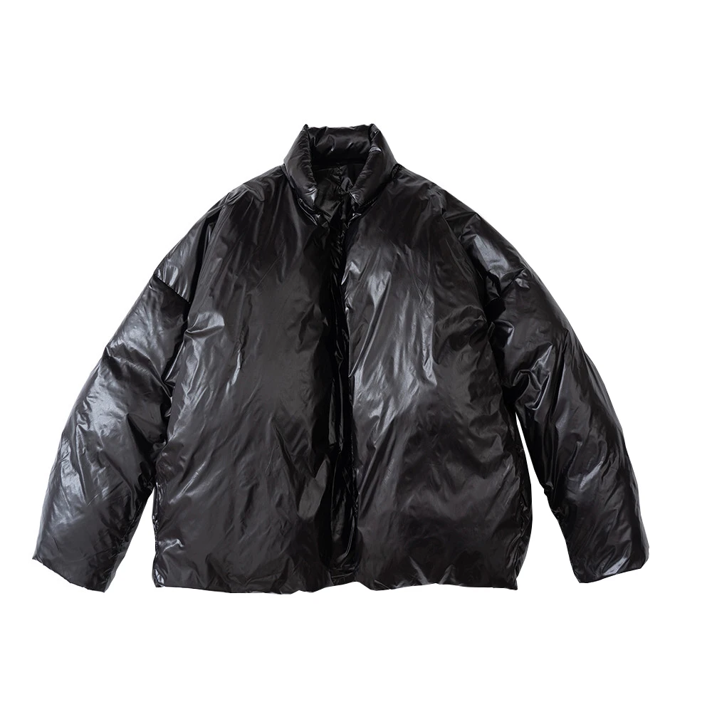 

Однотонная стеганая куртка, мужской зимний Повседневный Кардиган, стеганая куртка, свободная Толстая куртка из искусственной кожи с воротн...