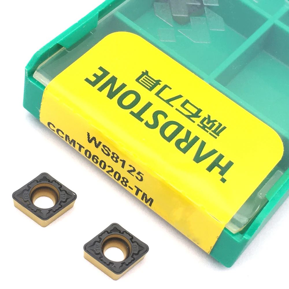 100% оригинал WS8125 CCMT060208 TM для стали токарный станок с ЧПУ Токарный резак токарные