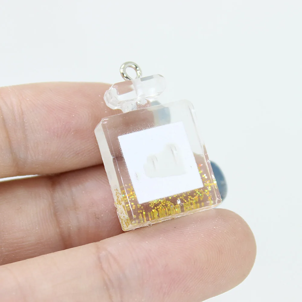 Yamily 10 шт./подвеска из смолы для духов имитация кукольного домика модная подвеска