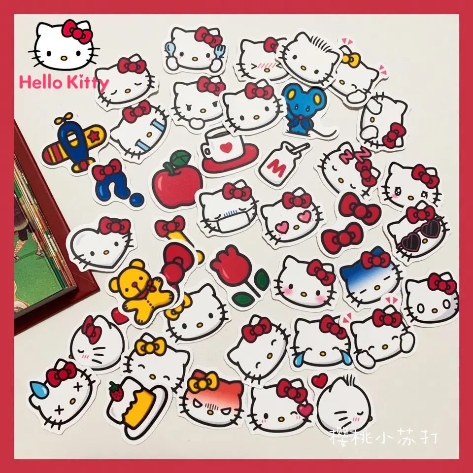 

Hello Kitty Hand Account Sticker Cartoon Cute Child Reward Sticker