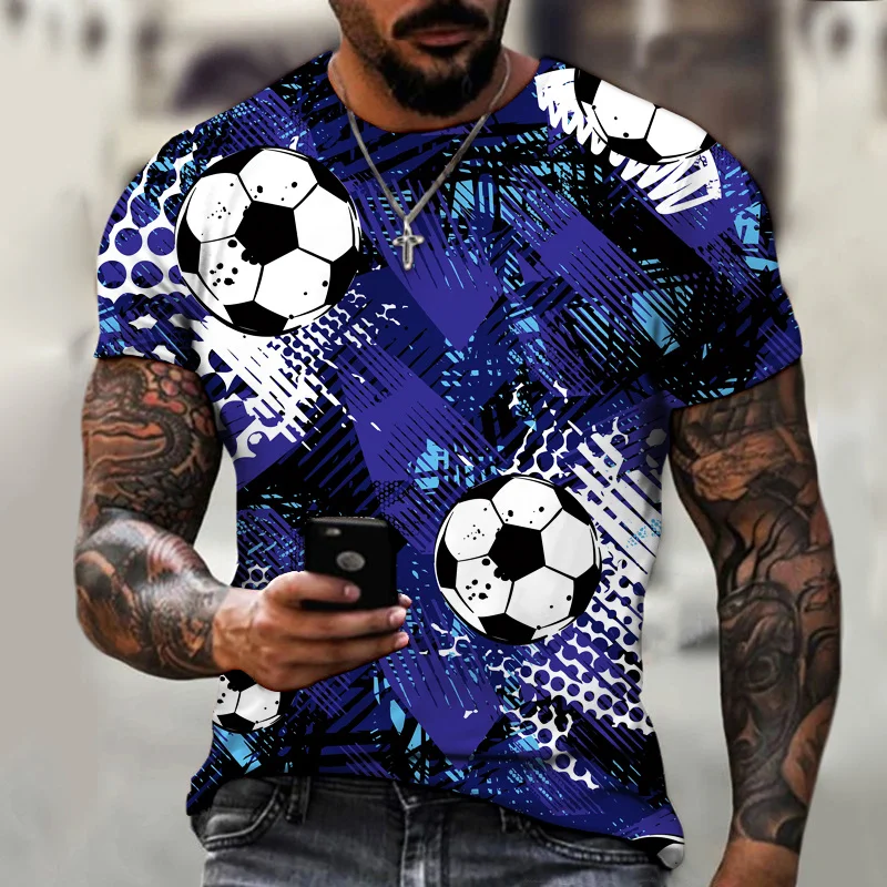 

Sexy designer 2021 original street football graffiti culture T-shirt short sleeve round neck Fashion Tops Men's T shirt