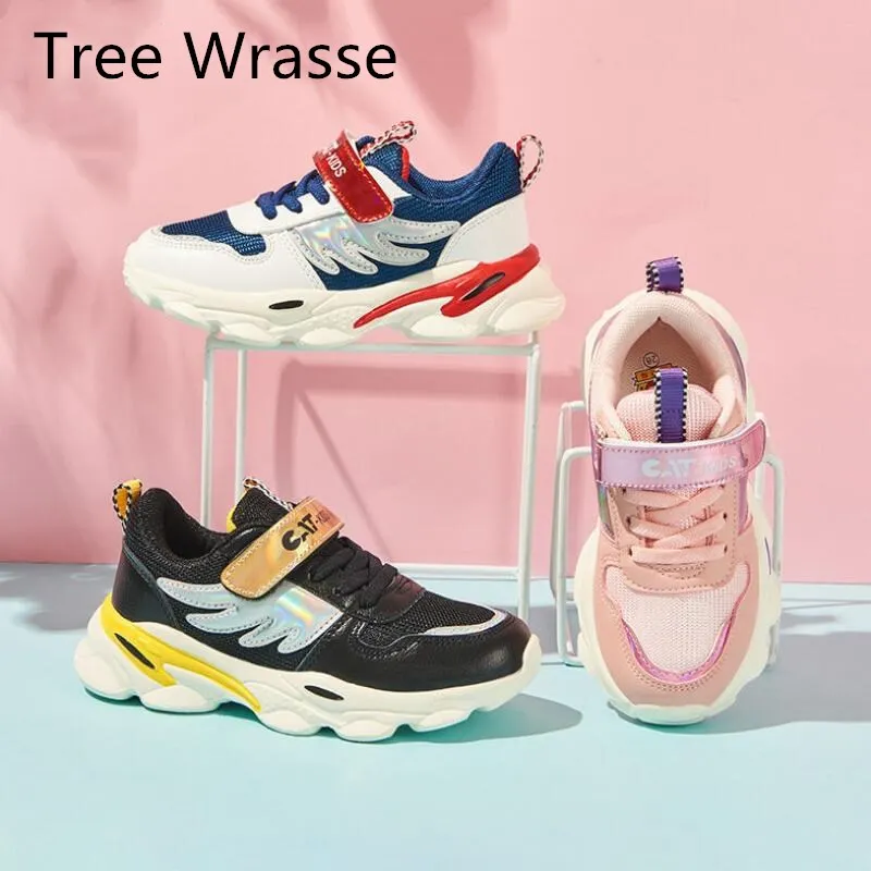 

Casual girls boys shoes children's sports shoes 2020 autumn new children's fashion boys breathable wear-resistant sports shoes