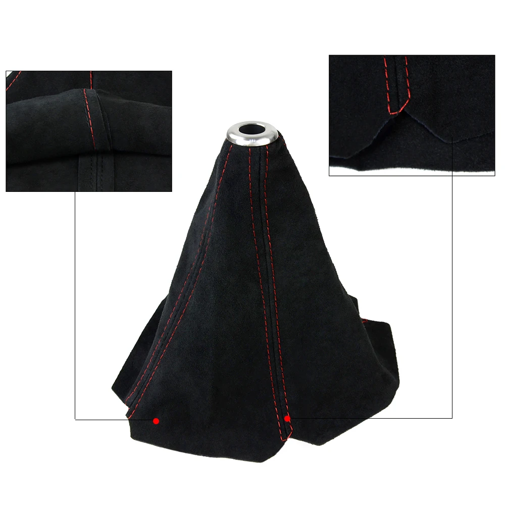 Универсальные автомобильные воротники переключения передач замшевые