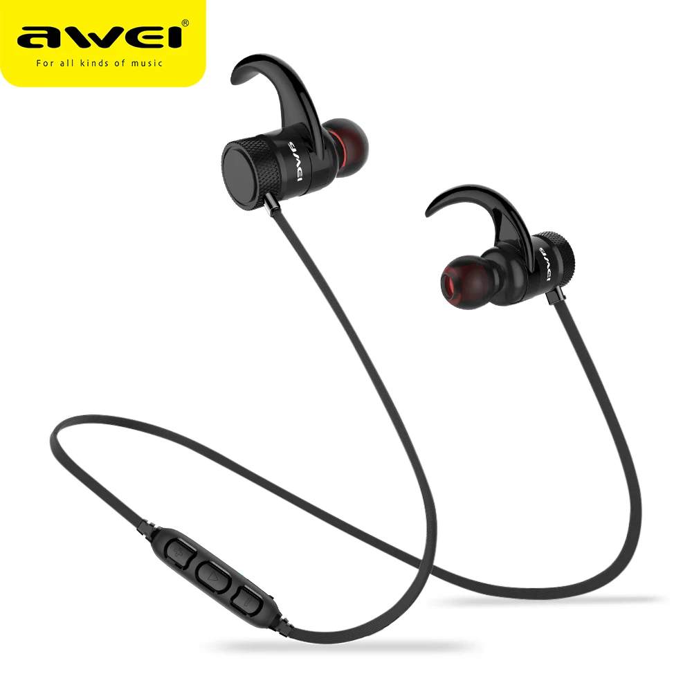 Bluetooth наушники AWEI A920BLS беспроводные с басами Спортивная гарнитура Casque 10h