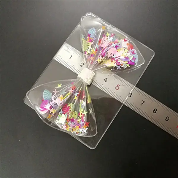 50 шт./лот 6*8 см прозрачные пластиковые пакеты из ПВХ для шейкера сделай