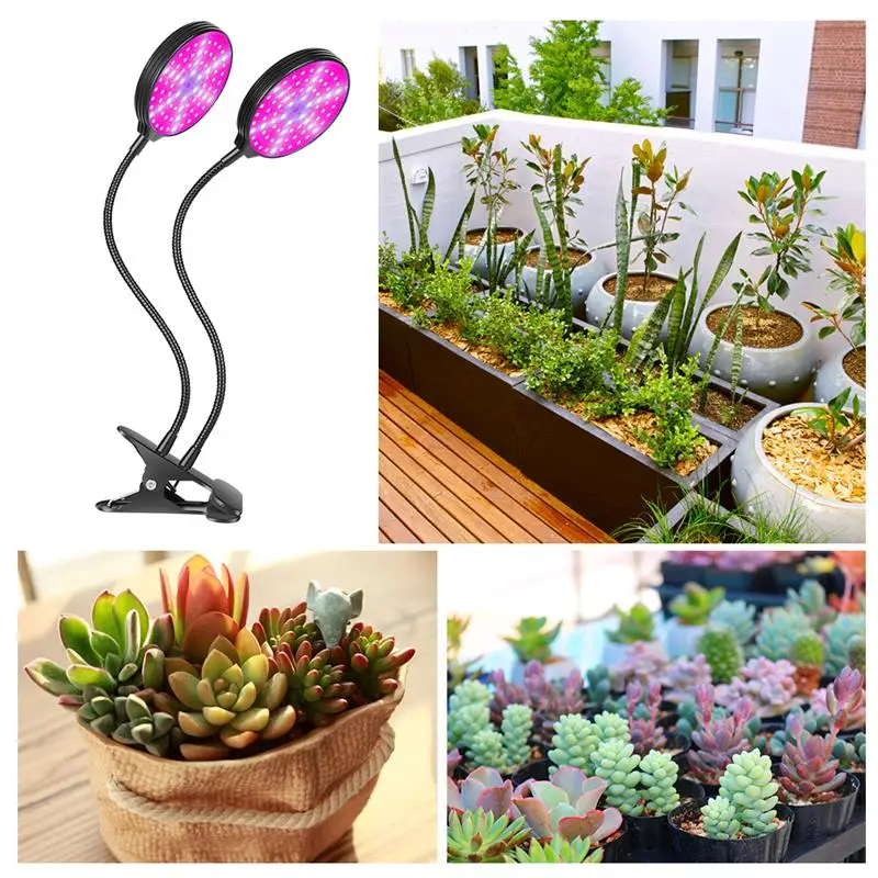 

USB Grow Light 15/30/45/60W Full Spectrum Timer Control Growing Light Seedling Gardening Plant Vegetables Growth Lamp