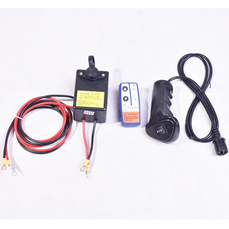 Водонепроницаемая автомобильная лебедка Беспроводная электрическая для