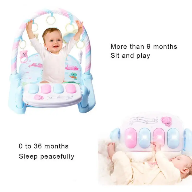 Игровые коврики детское одеяло для ног спортзала 3 в 1 фитнеса музыки