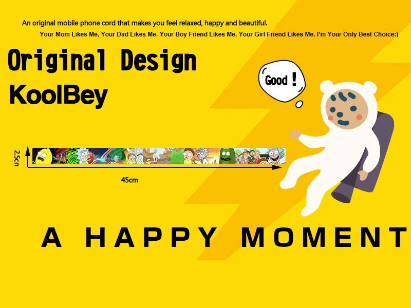 30 шт./лот аниме шнурок забавные мультфильмы лента ожерелье DIY висячая веревка ключевой ремень для ключа папка значок настраиваемый шнурок DC143