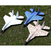 diy hand throw flying glider fighter planes foam aeroplane model party bag fillers flying glider plane for children kids toys