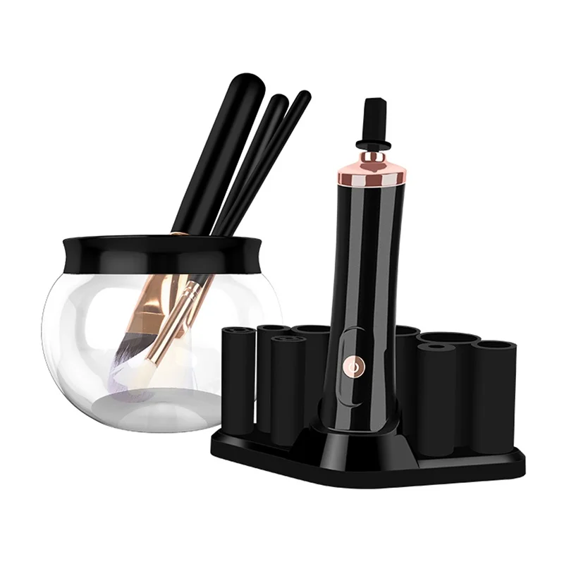 Щетка для макияжа быстрое высыхание и очищение автоматическая косметическая