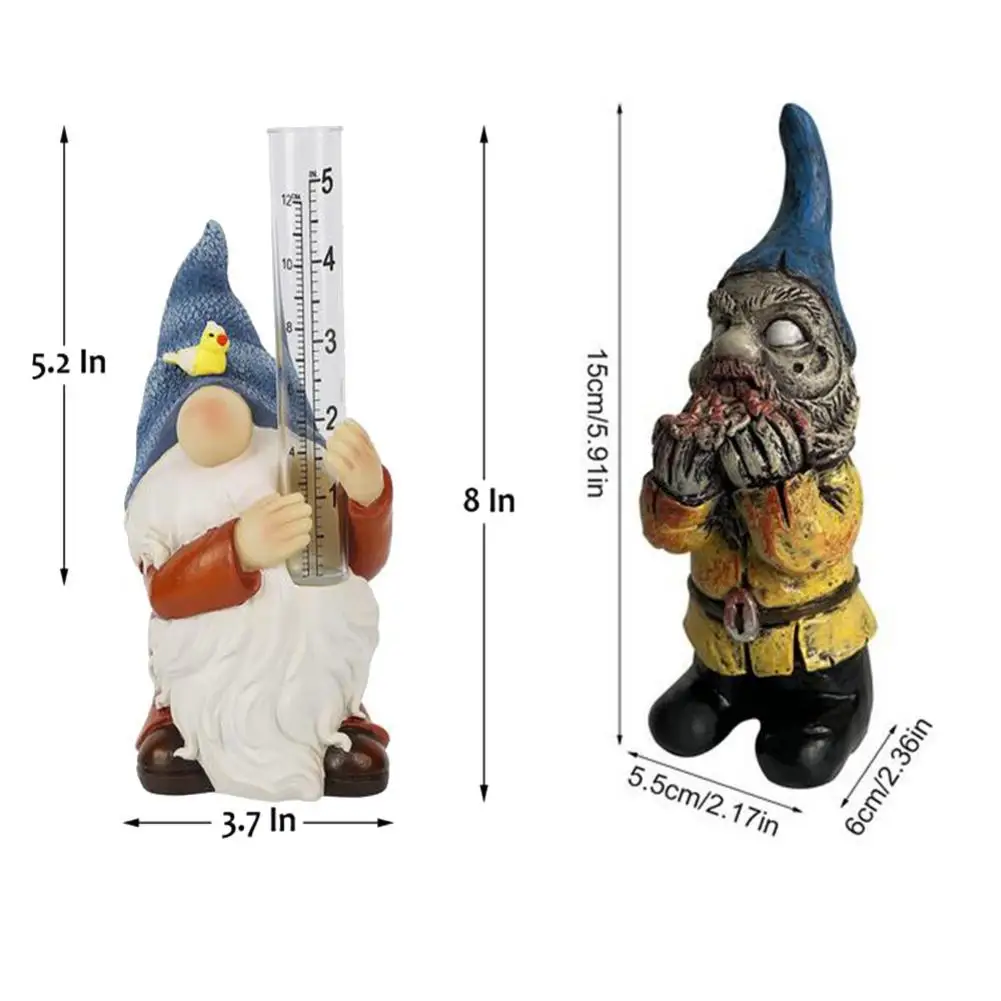 

Funny Resin Figurines Naughty Garden Gnome Garden Decoration Statue Gnome Decoration Villa Home Figurines Yard Decoartion