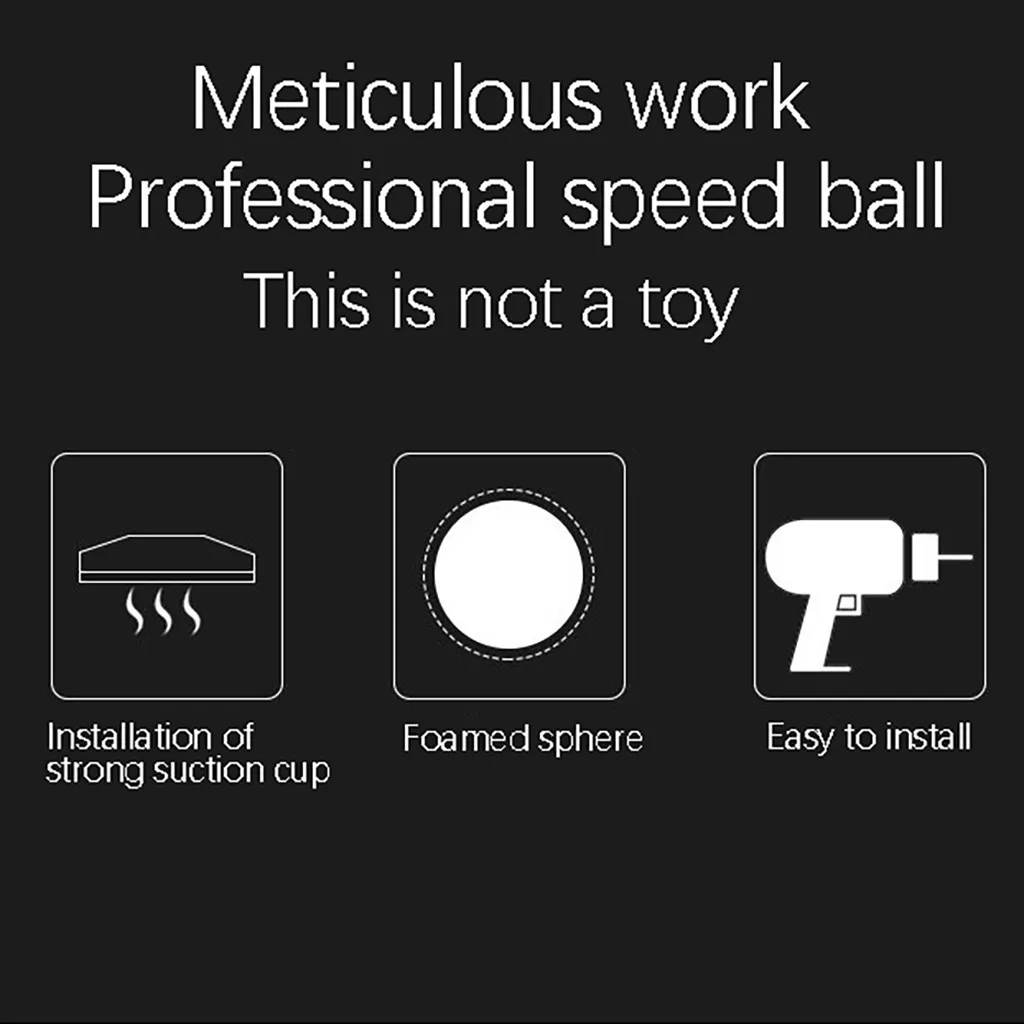 Присоска подвесная бокс Скорость мяч для взрослых Фитнес обучение штамповка