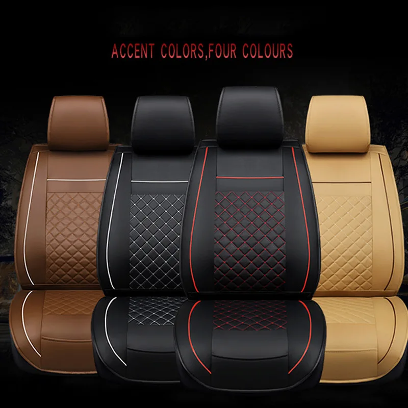 Прямая поставка разноцветные чехлы на переднее сиденье автомобиля из