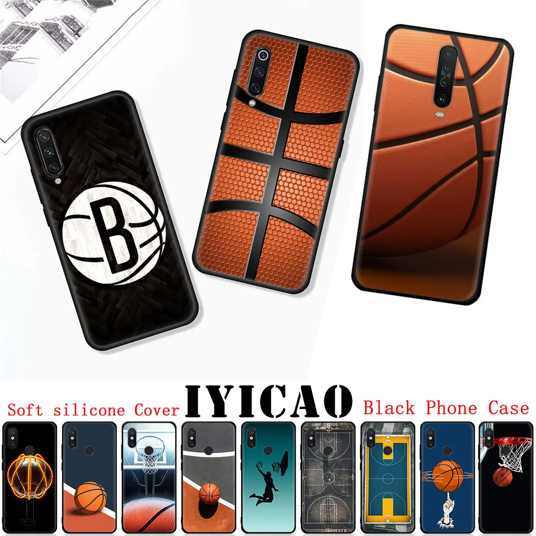 Мягкий силиконовый чехол для Redmi Note 5 6 7 8 Pro 5A 8T Prime 4X K30 Poco X2 черный телефона