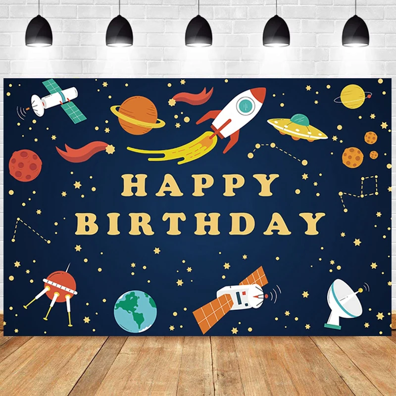 Космического пространства ракета космонавт фон для маленьких мальчиков и