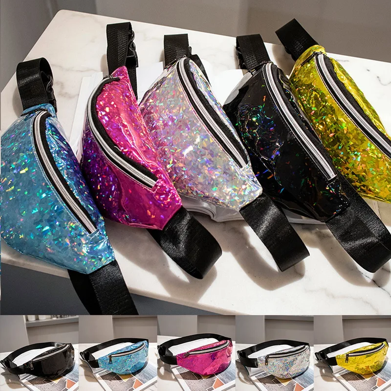 Новинка 2019 многофункциональная модная сумка в стиле панк отражающая на плечо с