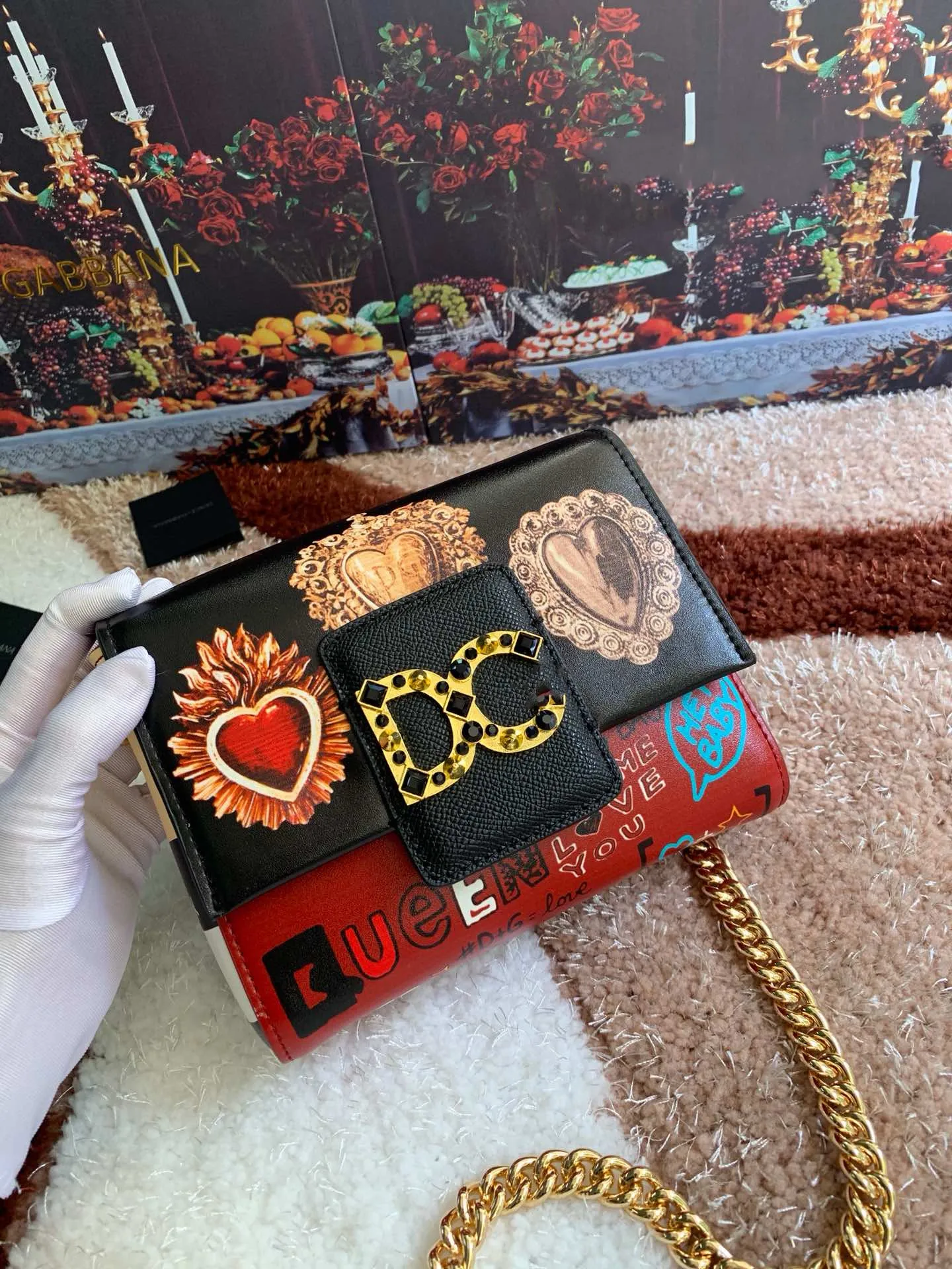 

New luxury designer women's bag women's messenger bag leather stripe bag women's shoe chain Shoulder Bag Fashion Handbag