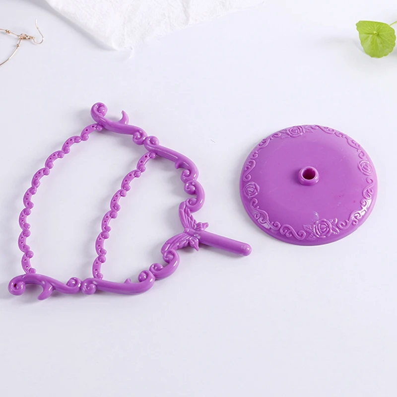 

Jewelry Rack Ornament Frame Butterfly Plastic Detachable Earring Frame Ear Nail Rack Portable Storage Props