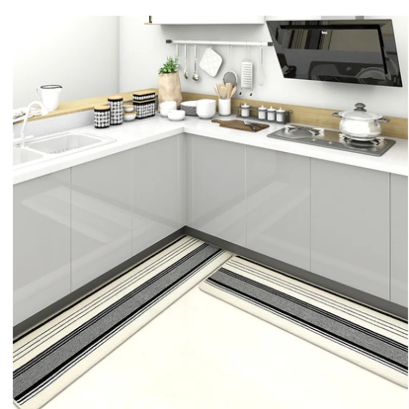 Oil Proof Sticker Kitchen Self Adhesive Opaque Plane Wall Sticker Modern Waterproof Classic Wand Aufkleber Home Decor DE50ZST