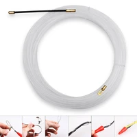 nylon transparent electric cable push wire electrical fish tape puller extractor guide device for electrician threading tools