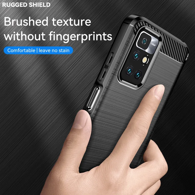 Shockproof Bumper For Xiaomi Redmi 10 Case Redmi Note 8 9 9T 9S 10T 10S 10 Pro Poco M3 F3 X3 Case Silicone Phone Cover Redmi 10