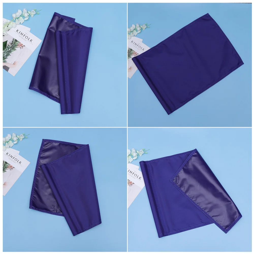 

Practice Flag Monochrome Mini Size Flag Practical Use Flag(Blue)